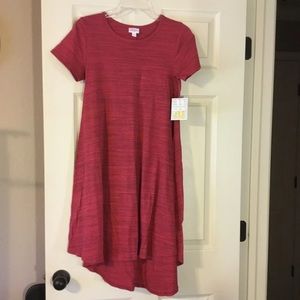 NWT Lularoe Micro-Striped Carly Dress